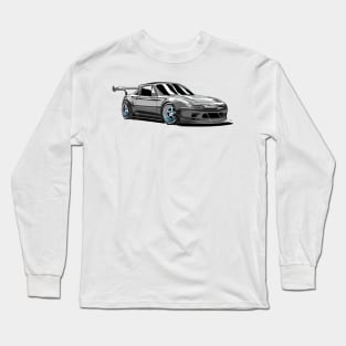 Miata Mazda Mx5 illustration graphics Long Sleeve T-Shirt